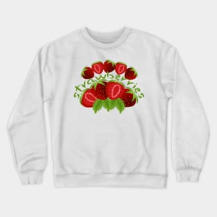 Strawberries Crewneck Sweatshirt